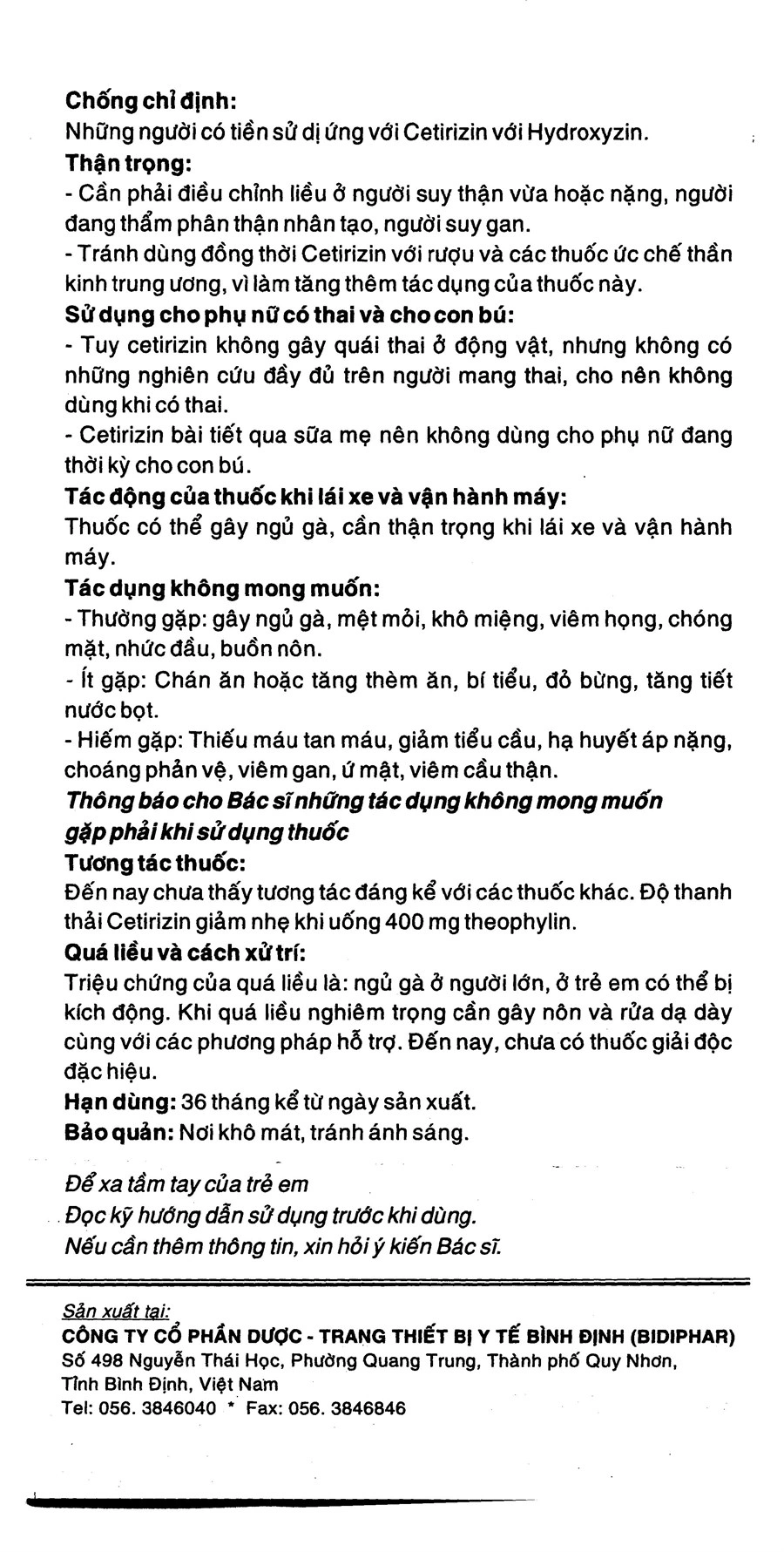 Celerzin 10mg trị viêm mũi dị ứng, mày đay (2 vỉ x 10 viên) - 4